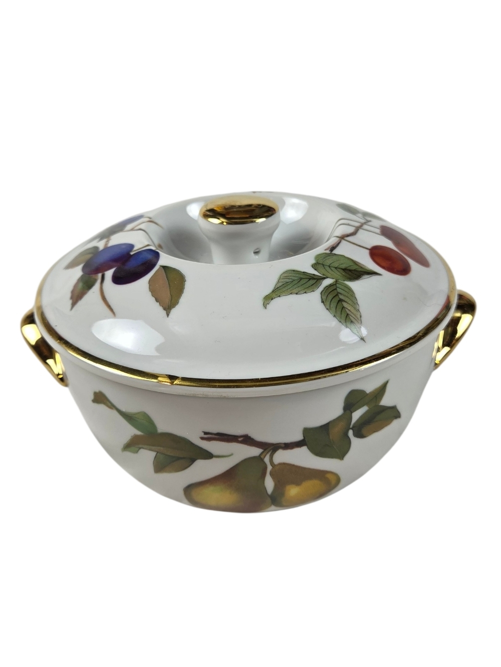 Royal Worcester Eversham Porcelain Lidded Serving Dish